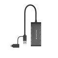 BIAN03B-3.JPG ÷ Card reader externo usb-c/ usb-a 7en1 conceptronic bian03b usb 3.0 sd/sdhc/sdxc mmc ms m2 ct xd micr